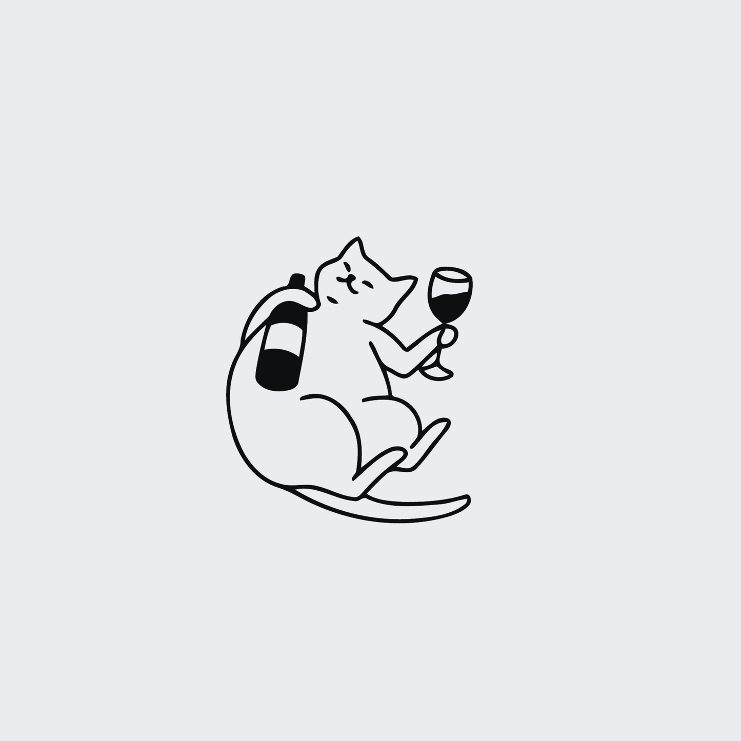 Drunk Cat