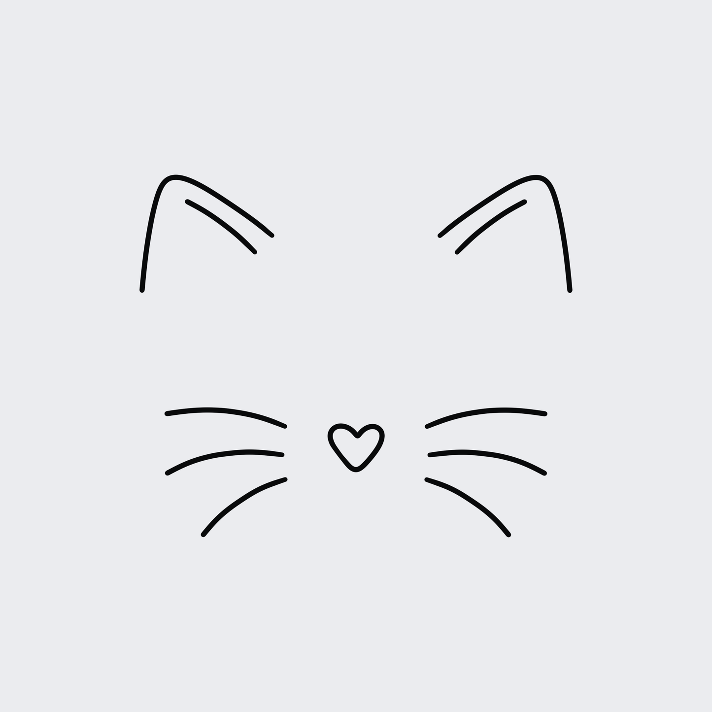 Mini Kitty Cat Sign