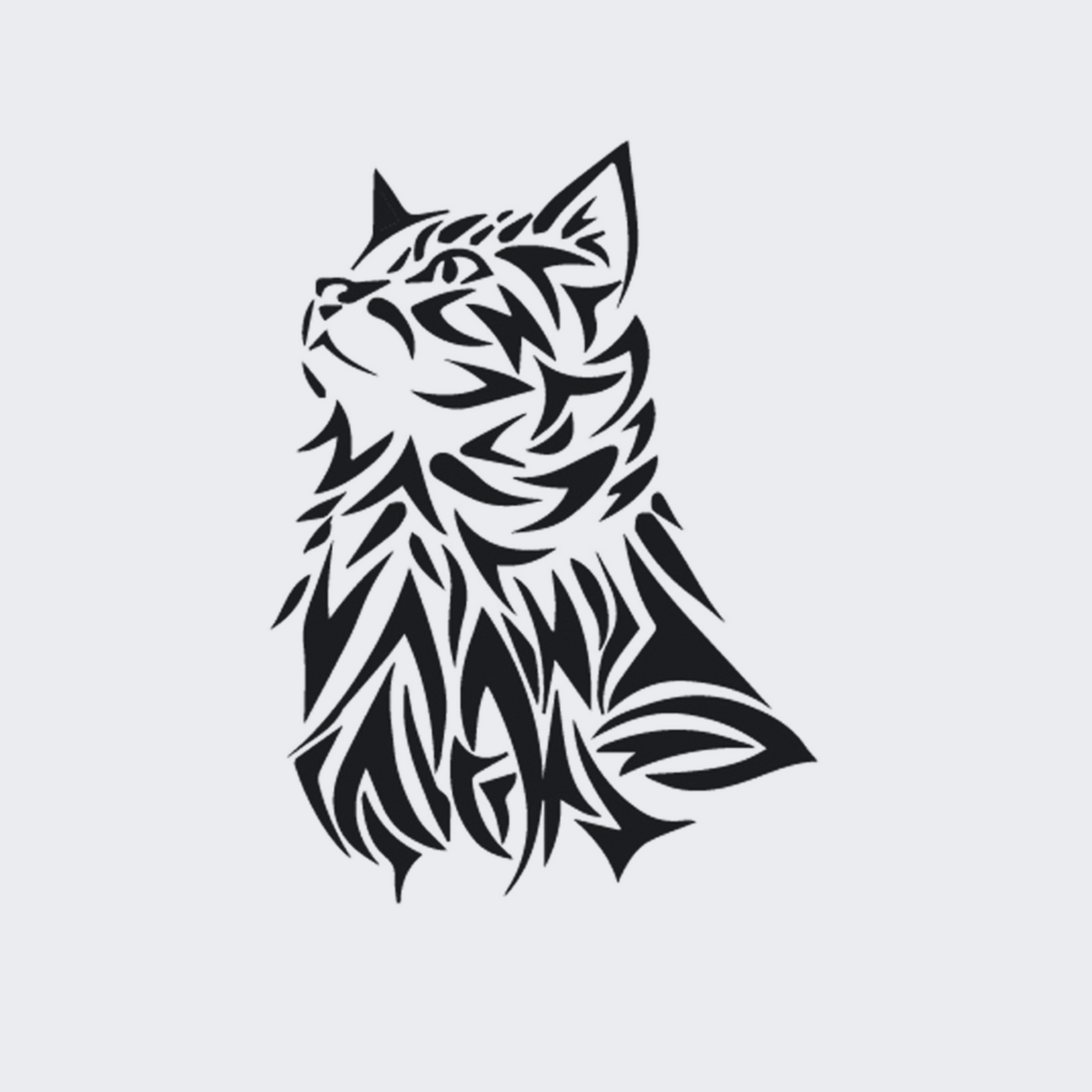 Stencil Cat
