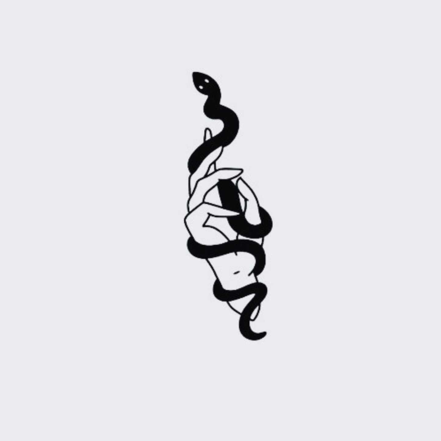 Snake & Hand