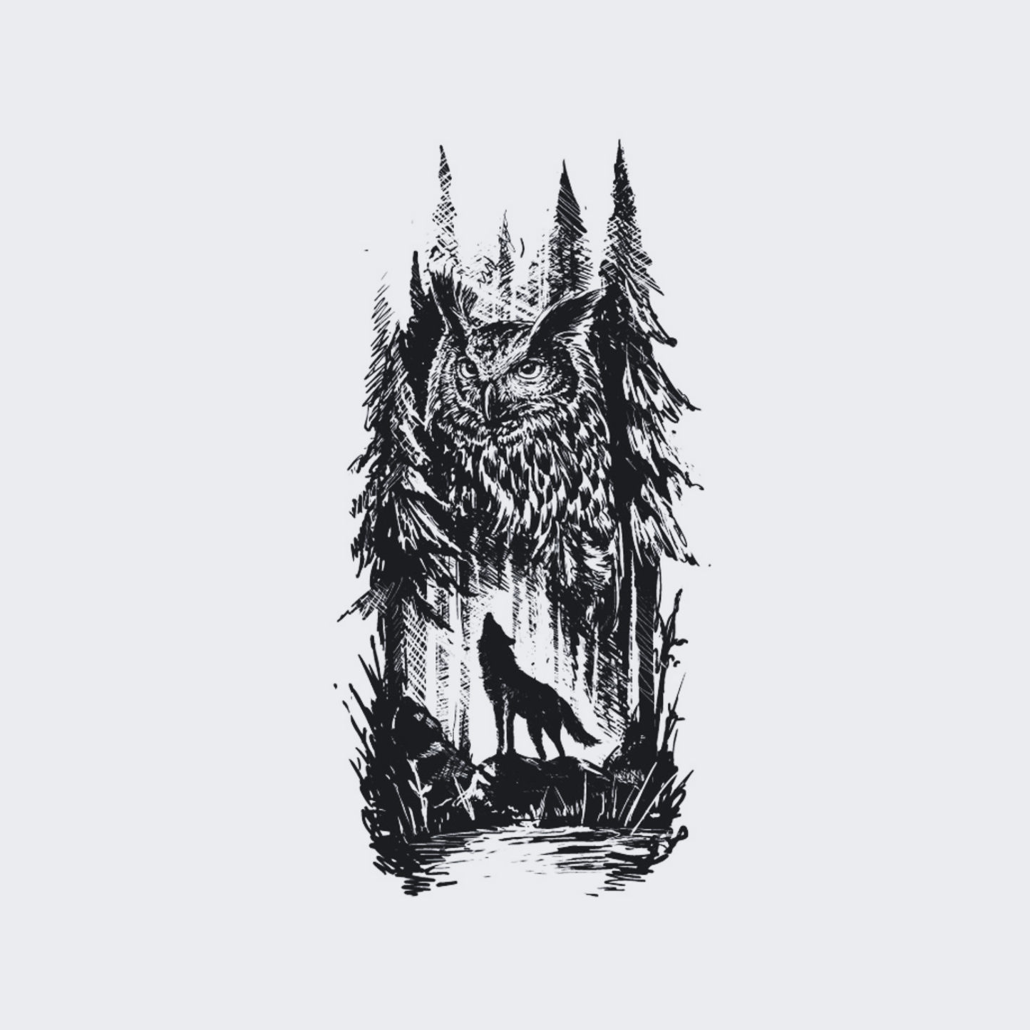 Wolf Of Forest