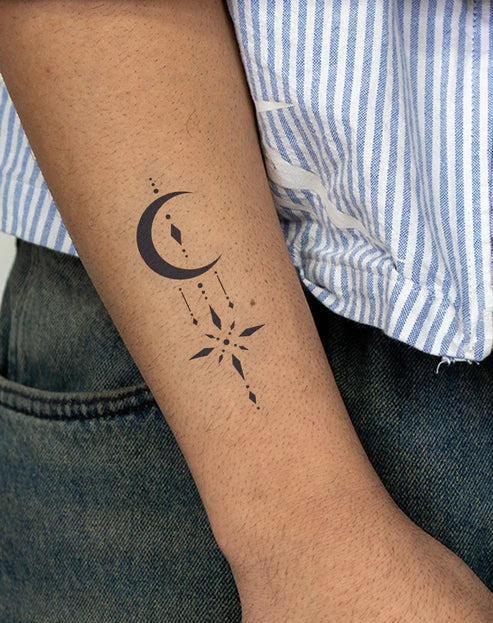 Moon Dots & Stars