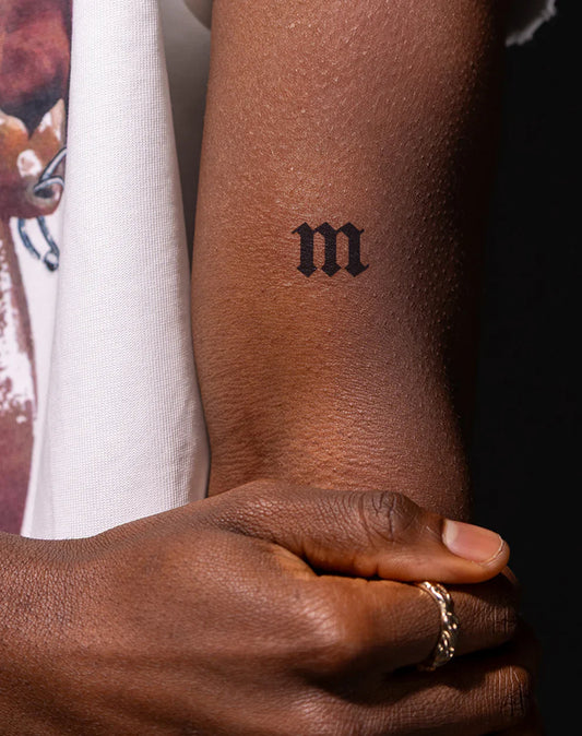 m